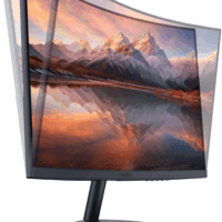 24 Inch Curved Monitor, Full HD 1080P Curved Computer Monitor, 1500R Screen, HDMI VGA, Tilt Adjustment, LCD Display, Eye Care, Black 24N5CA - Image 6