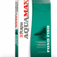 Aquamax Pond Fish 2000 | Floating Pond Fish Food for Ponds and Lakes | Bluegill Fish Food, Game Fish Food, Catfish, Koi & Bass Food, 50 Pound (50 LB) Bag