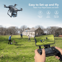 F7 GPS Drones with Camera for Adults 4K Night Vision, 3-Axis Gimbal, 2Mile Long Range, 75Mins Flight Time Professional Drone with 3 Battery, Auto Return+Follow Me+Fly Around+Beginner Mode for Kid - Image 6