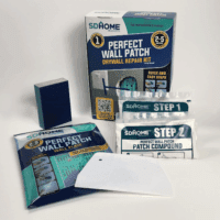 Sdhome Perfect Wall Patch Drywall Repair Kit with Compound, Back Plate, and Putty Knife - Repairs Large Holes with Ease - Image 2