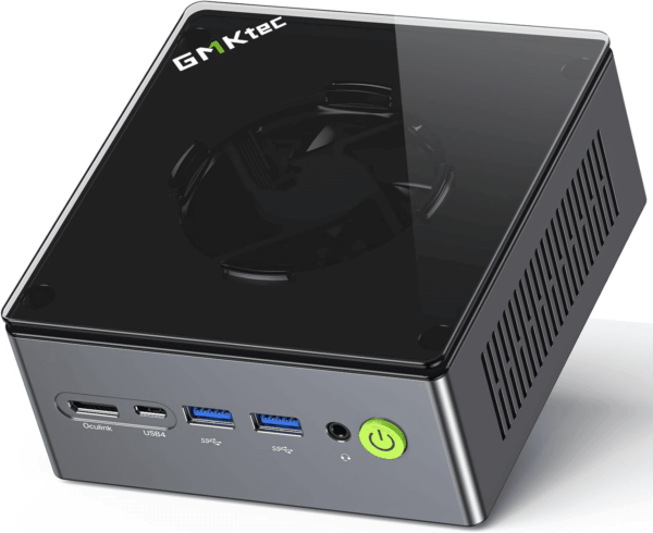 Mini PC Gaming, M7 AMD Ryzen 7 PRO 6850H (8C/16T 4.70Ghz) Dual NIC LAN 2.5G Desktop Computer, 32GB DDR5 RAM + 512GB Hard Drive Pcle SSD, Dual USB4, HDMI 2.1, USB-C