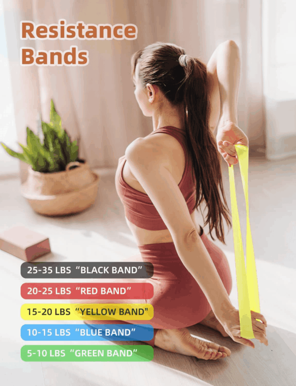 Agility Ladder,Football Training Equipment Set,4 Agility Hurdles, 20 Feet12 Rungs Speed Ladder,12 Disc Cones,Resistance Parachute, Jump Rope, 4 Resistance Bands - Image 6