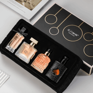 Women'S Perfume Set: 4 Floral and Fruity Fragrances in a Gift Box, 105Ml Total (3.5Oz). Perfect for Gifting or Personal Use, Elegant and Timeless Scents for Any Occasions