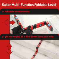 Multi-Function Foldable Level, 28-Inch Leveler Tool,Gifts for Men,Multi-Angle Measurement Woodworking Tools,Precise Leveling in Any Position,Folding Level Tool to save Your Precious Time - Image 5