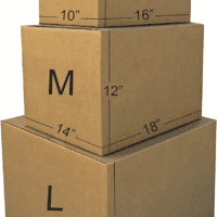 Cardboard Moving Boxes in Small, Medium and Large Sizes (Assorted), Pack of 30, Brown - Image 4