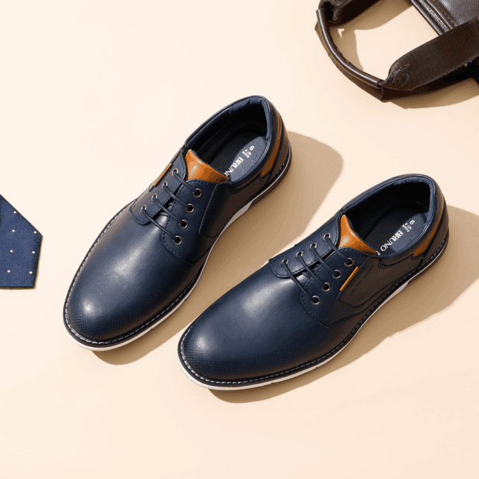 Men'S Casual Dress Oxfords Shoes Business Formal Derby Sneakers - Image 9