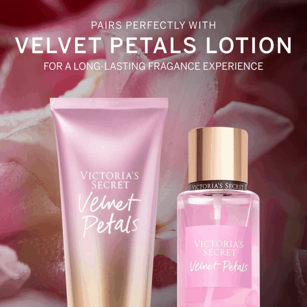 Velvet Petals 2 Piece Mini Mist & Lotion Gift Set - Image 4