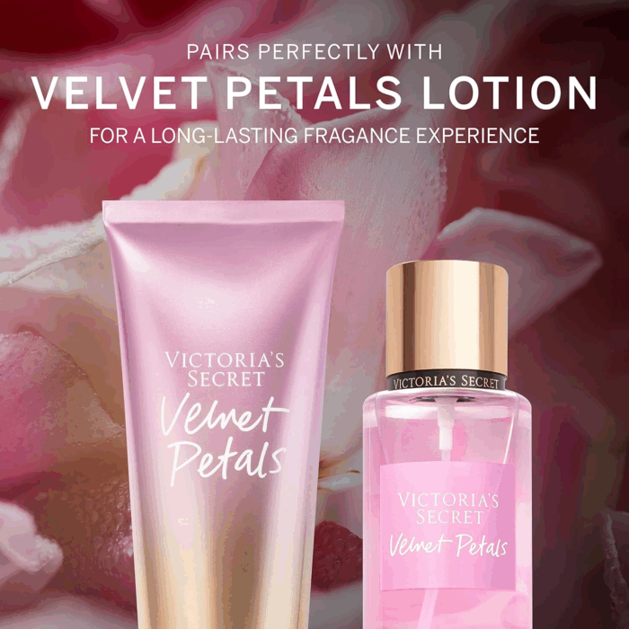 Velvet Petals 2 Piece Mini Mist & Lotion Gift Set - Image 4