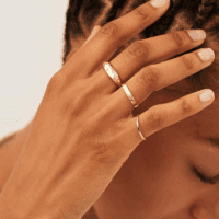 3Mm 14K Gold Filled Rings for Women Girls Dainty Gold Stacking Stackable Band Thin Gold Thumb Pinky Finger Ring Non Tarnish Comfort Fit Size 4 to 11 - Image 9