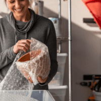 Max Strength Bubble Cushioning Wrap for Moving & Shipping, 60 FT Large Bubble Packing Wrap, Heavy Duty Protection for Mailing & Packaging Boxes, Clear Bubble Roll Supplies Perforated Every 12 IN - Image 5