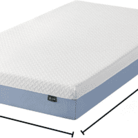 8 Inch Cooling Essential Memory Foam Mattress [New Version], Twin, Fiberglass Free, Medium Feel, Cooling Airflow Memory Foam, Certified Safe Foams & Fabric, Mattress in a Box - Image 2