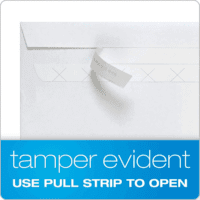 9 X 12 Security Envelopes, 100/Box, 9 X 12 Inches, Release & Seal Self Seal, Simplysafe Tamper Evident Pull Strip, White (COLO930) - Image 2