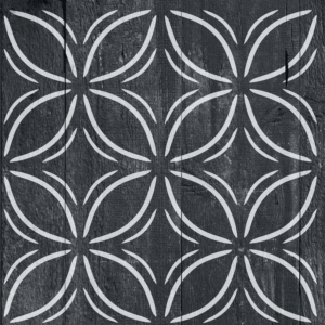 2 Pcs 12" X 12" Tile Stencil Painting Stencil for Walls and Floors - Reusable - Stencils for Painting - Stencil for Home Decor (Design-6)