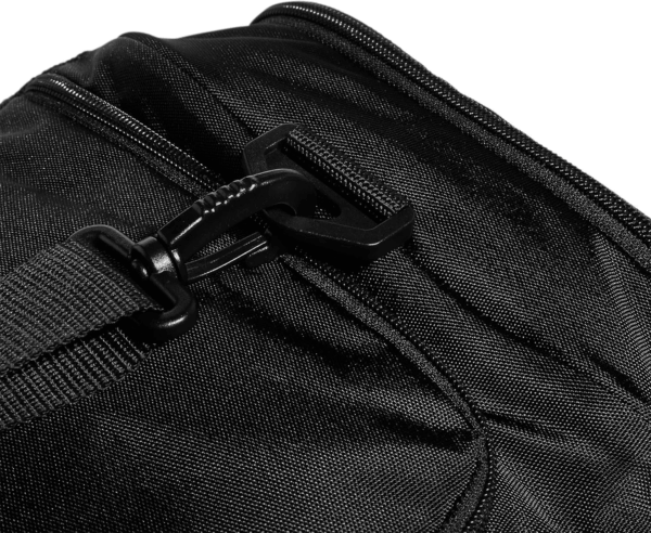 Unisex Defender 4.0 Gym Duffel Bag for Men and Women, Black/Silver Metallic, Small (38L) - Image 8