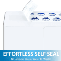 6X9 Self Seal Security Catalog Envelopes 250 Count Small White Envelopes for Mailing, Storage and Organizing - Image 3