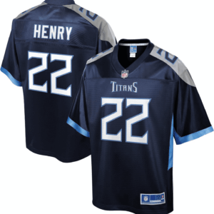 Men'S Derrick Henry Navy Tennessee Titans Replica Jersey