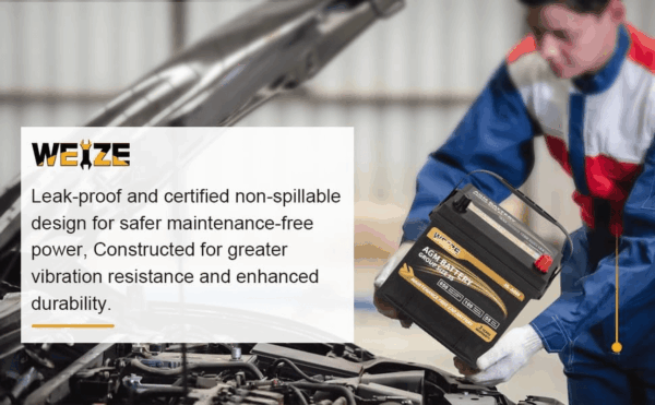 Platinum AGM Battery BCI Group 35 Automotive Battery, 100RC, 650CCA, 36 Months Warranty - Image 6