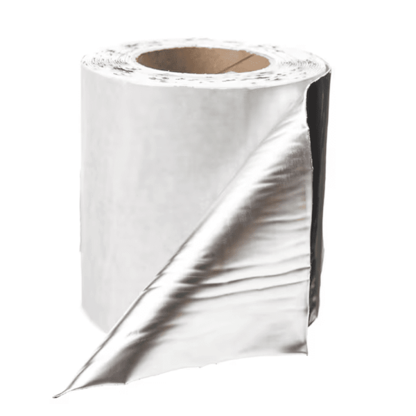 Instant Waterproof Repairs 6-Inches X 25-Feet Silver Aluminum Self-Adhesive Roll Flashing - Image 2