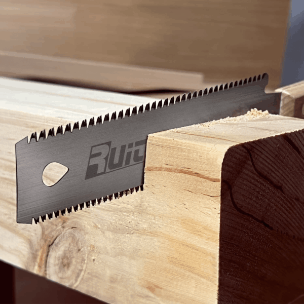 Japanese Hand Saw 6 Inch Double Edge Sided Pull Saw Ryoba SK5 Flexible Blade 14/17 TPI Flush Cut Beech Handle Wood Saw for Woodworking Tools - Image 5