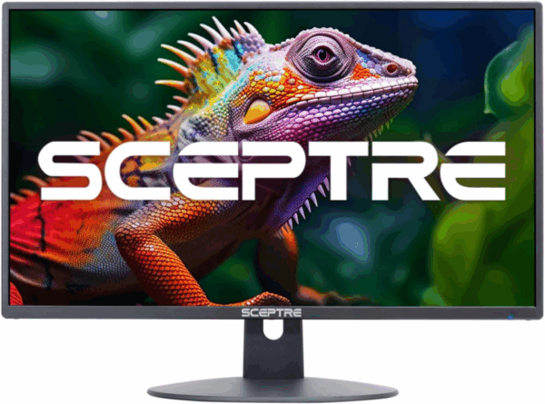 24-Inch Professional Thin 1080P LED Monitor 99% Srgb 2X HDMI VGA Build-In Speakers, Machine Black (E248W-19203R Series) - Image 4