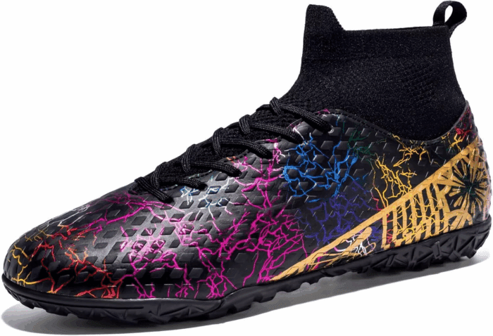 Unisex-Adult Soccer Cleats Lightweight Futsal Training Football Shoes for Big Boys