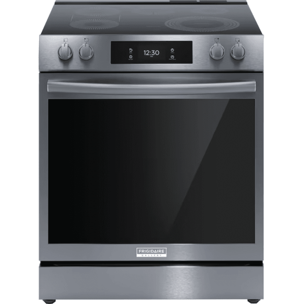 Gallery 30-In Glass Top 5 Burners 6.2-Cu Ft Air Fry Convection Oven Slide-In Electric Range Fingerprint Resistant Stainless Steel ) - Image 19
