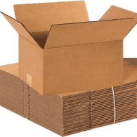 Shipping Boxes Small 12"L X 9"W X 6"H, 100-Pack | Corrugated Cardboard Box for Packing, Moving and Storage