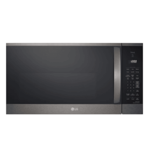 1.8-Cu Ft 29.88-In Over-The-Range Microwave with Sensor Cooking ( Printproof Black Stainless Steel )