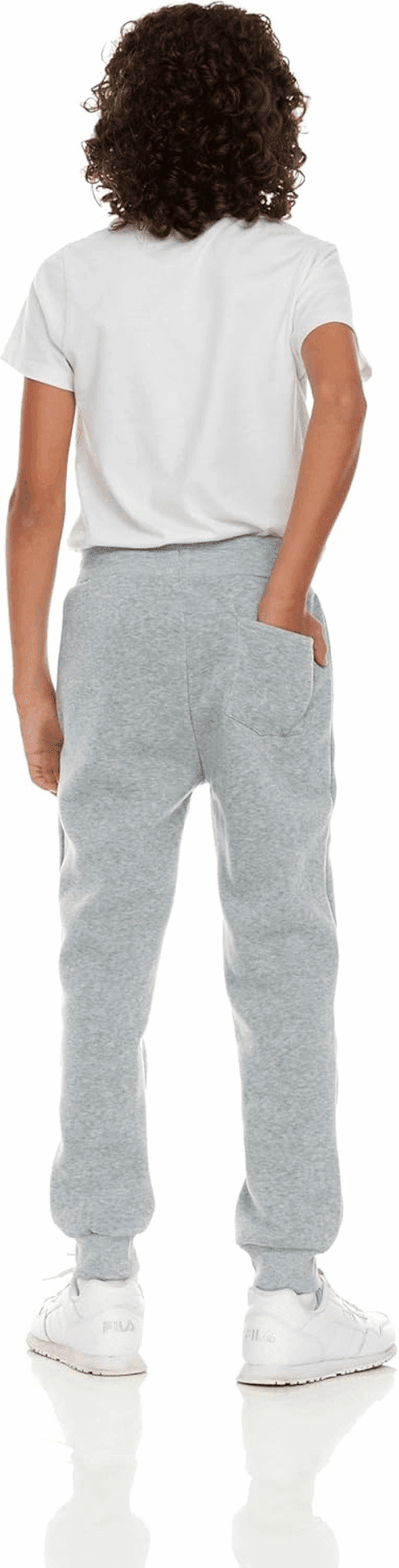 3Pk Boys Sweatpants Fleece Athletic Workout Kids Clothes Boys Joggers with Zipper Pocket and Drawstring Size 4-20 - Image 4