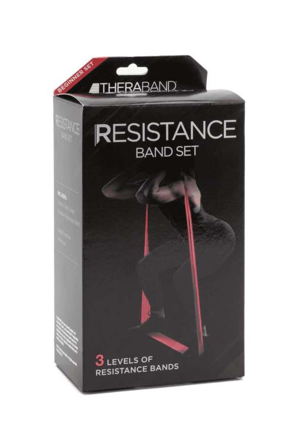 Resistance Bands Set, Professional Elastic Band for Upper & Lower Body Exercise, Strength Training without Weights, Physical Therapy, Pilates, Rehab, Yellow & Red & Green, Beginner - Image 6