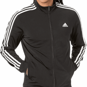 Men'S Essentials Warm-Up 3-Stripes Track Top