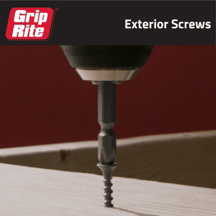 PTN114S1 PG10 Polymer Coated #6 X 1-1/4" Coarse Thread Deck Screw, Gray, 1Lb Box - Image 8