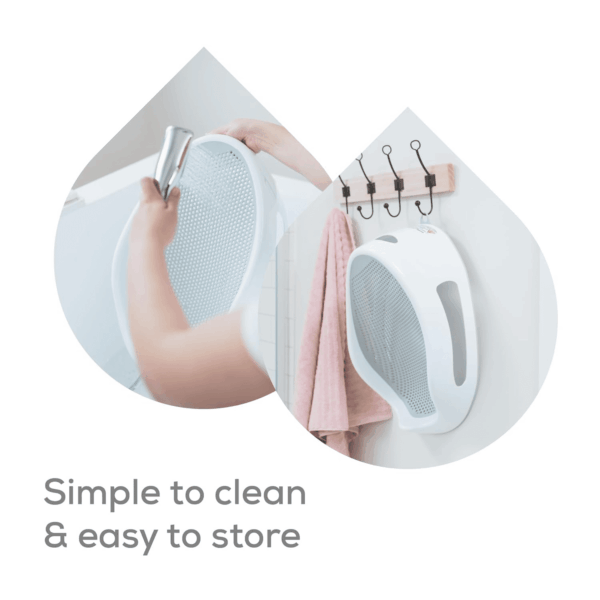 Baby Bath Support (Gray) | Ideal for Babies Less than 6 Months Old - Image 6