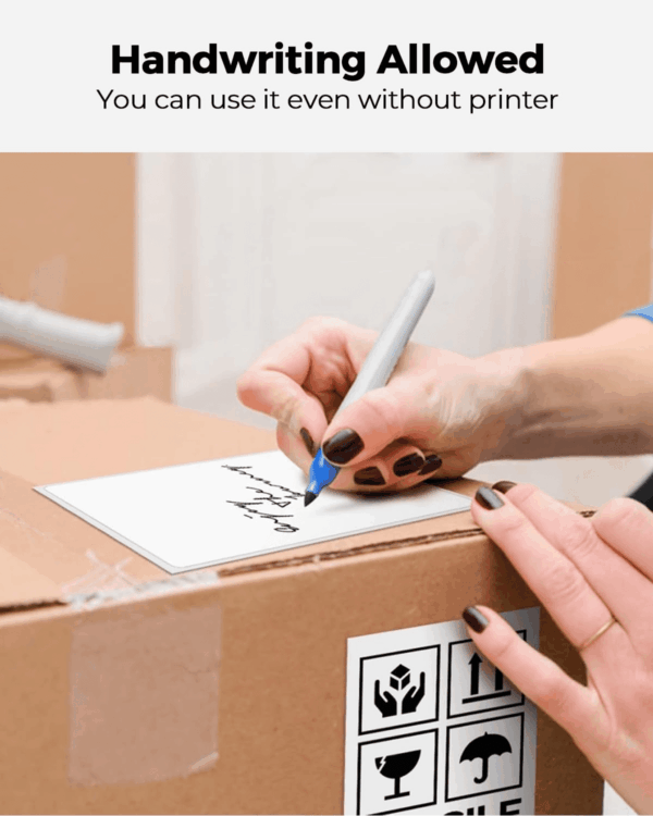 Thermal Direct Shipping Labels, 4X6 Labels for Thermal Printer, 500 Sheets/1 Rolls, Commercial Grade - Image 3