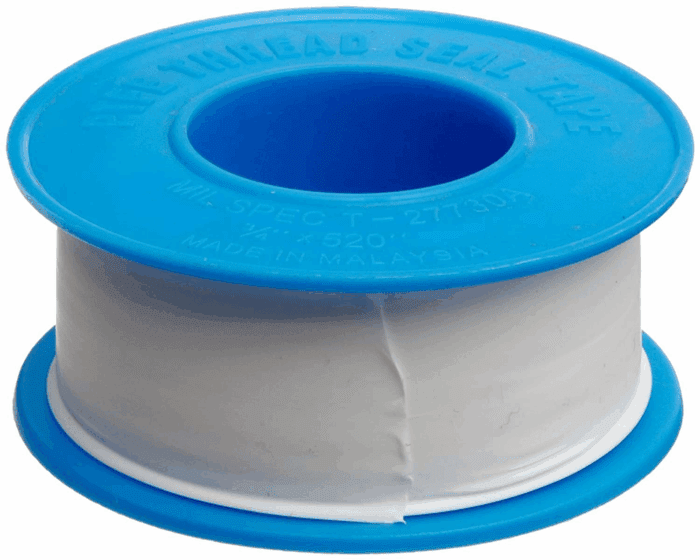Valve TTB75 PTFE Industrial Sealant Tape, -212 to 500 Degree F Temperature Range, 3.5Mil Thick, 520" Length, 3/4" Width, White