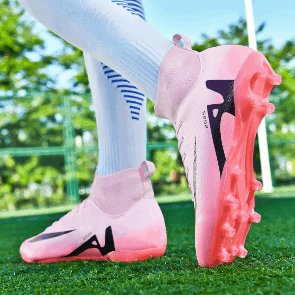Soccer Cleats for Mens Womens Indoor Soccer Shoes Unisex Baseball Turf Shoes Youth Rugby Shoes Adult AG FG TF Football Boots Wide Training Sneaker - Image 7