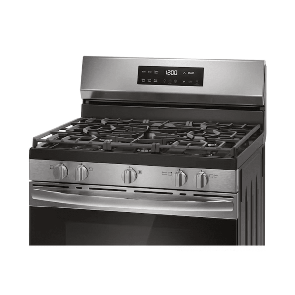 30-In 5 Burners 5.1-Cu Ft Freestanding Natural Gas Range ( Fingerprint Resistant Stainless Steel ) - Image 7