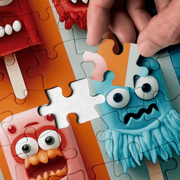 Funny Popsicle Puzzles for Adults 1000 Pieces, Colorful Art Ice Cream Jigsaw Puzzle, Summer Food Impossible Challenging Puzzles - Image 4