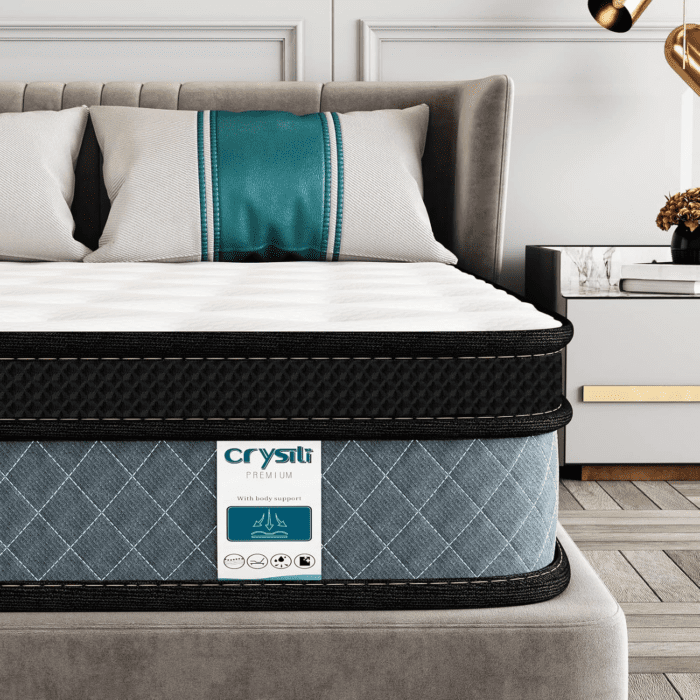 Full Mattress, 10 Inch Memory Foam Mattress with Innerspring Hybrid Full Size Mattress in a Box Pressure Relief & Supportive Double Mattress 100-Night Trial 10-Year Support