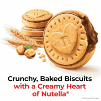 Biscuits, 20 Count Cookies, Hazelnut Spread with Cocoa, Kids Snacks, 9.7 Oz - Image 2