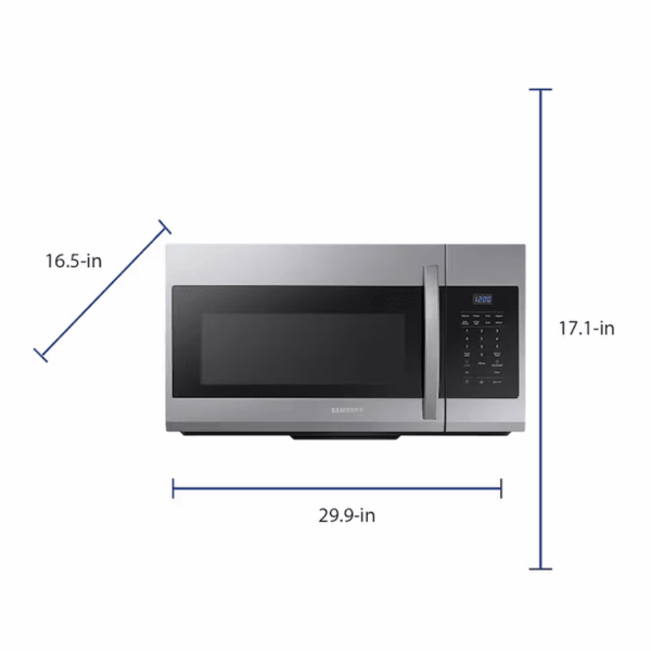 1.7-Cu Ft 29.9-In Over-The-Range Microwave ( Fingerprint Resistant Stainless Steel ) - Image 2