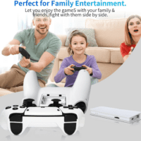 Wireless Retro Handheld Game Console, Built-In 20,000+ Plug-And-Play Retro Video Games, with 23 Classic Simulators, 4K HD HDMI Output and Dual 2.4G Wireless Controller for Easter Gift - Image 3