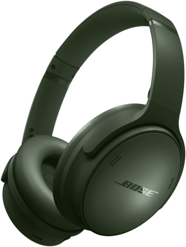 Quietcomfort Bluetooth Headphones, Wireless Headphones with Active over Ear Noise Cancelling and Mic, Deep Bass, up to 24 Hours of Playtime, Cypress Green - Limited Edition