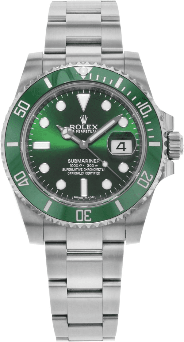Submariner "Hulk" Green Dial Men'S Luxury Watch M116610LV-0002