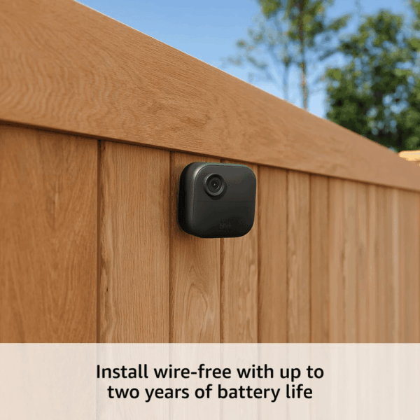 Outdoor 4 (Newest Model), Wire-Free Smart Security Camera, Two-Year Battery Life, Two-Way Audio, HD Live View, Enhanced Motion Detection, Works with Alexa – 2 Camera System - Image 5