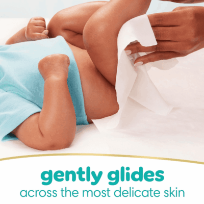 Baby Wipes Sensitive, Water Based Baby Wipes, Hypoallergenic and Unscented Baby Wipes, 56 Wipes Total (1 Flip-Top Packs) - Image 5