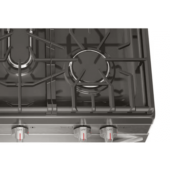 30-In 5 Burners 5.1-Cu Ft Air Fry Convection Oven Freestanding Natural Gas Range ( Stainless Steel ) - Image 5