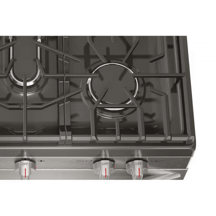 30-In 5 Burners 5.1-Cu Ft Air Fry Convection Oven Freestanding Natural Gas Range ( Stainless Steel ) - Image 5