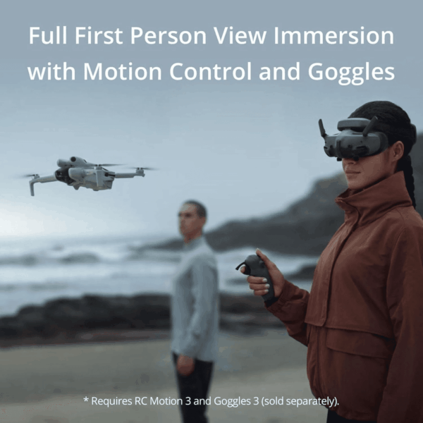 Mini 4 Pro ( RC 2), Drones with Camera for Adults 4K, under 0.549 Lbs/249 G, 34 Mins Flight Time, 20Km Max Video Transmission Distance, Omnidirectional Vision Sensing, Mini Drone for Beginners - Image 9