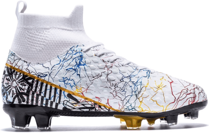 Unisex-Adult Soccer Cleats Lightweight Futsal Training Football Shoes for Big Boys - Image 4